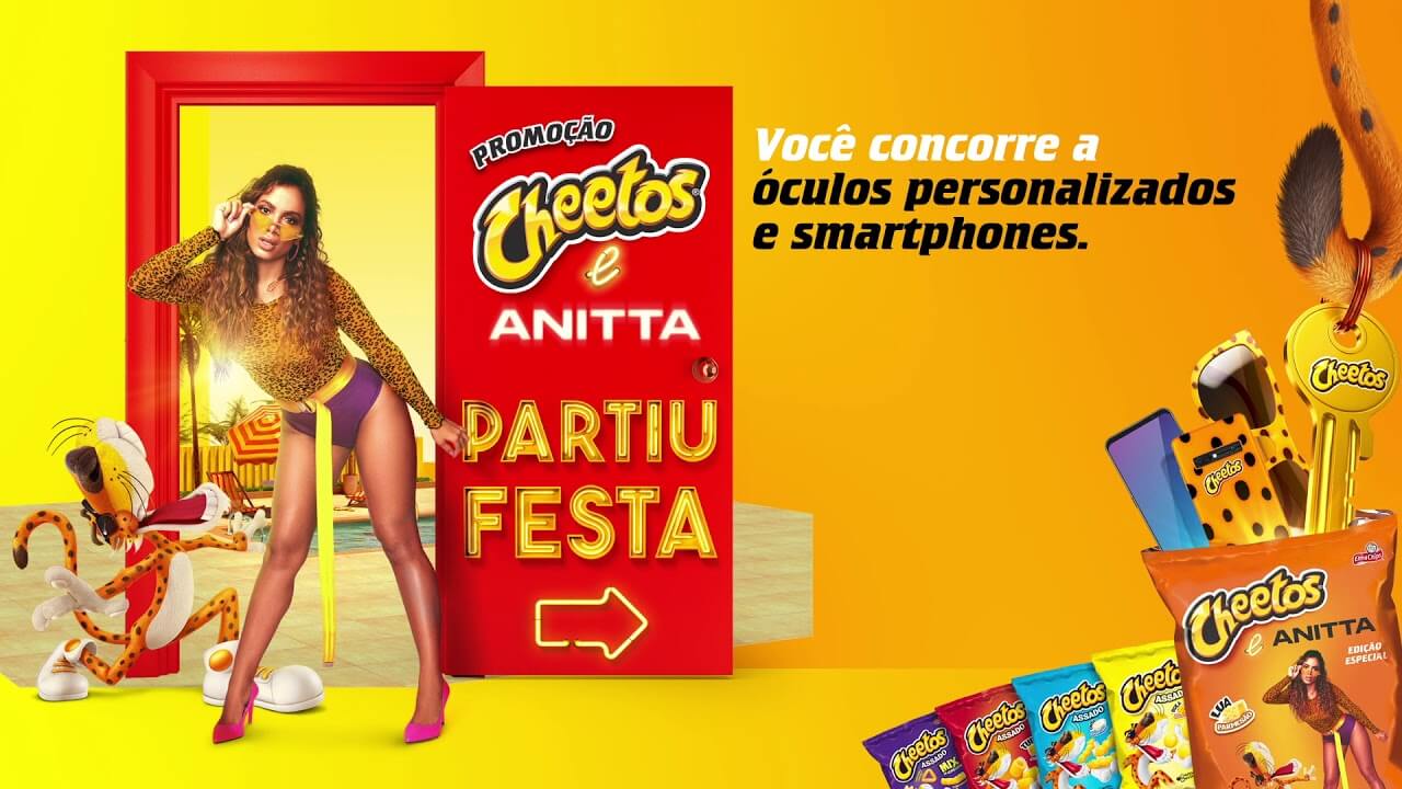 Cheetos Brasil - Já imaginou comer um Cheetos® e ganhar bônus para celular  na hora? É a Promoção Elma Chips® Tem Grana no Pacote! Abriu, achou,  gastou! Entre no site e saiba